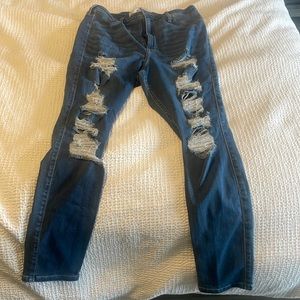 Ripped Jean worn once